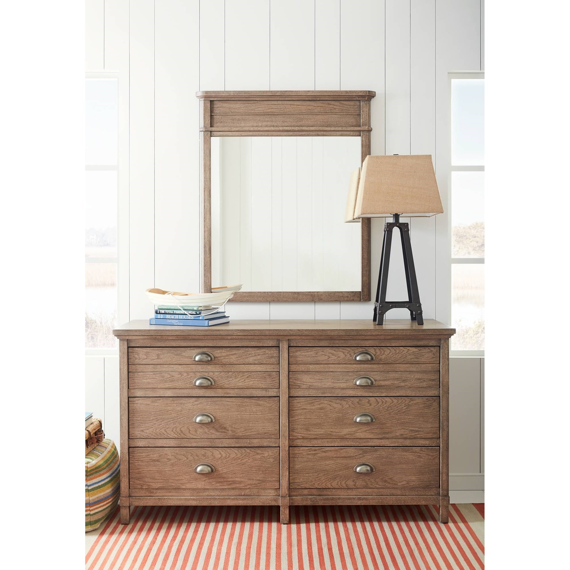 Stone & Leigh Furniture Driftwood Park Dresser Belfort Furniture Dressers
